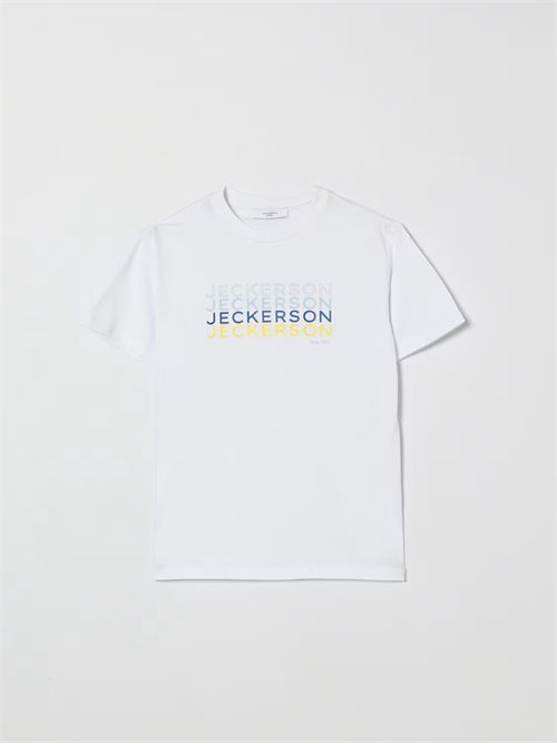 T-shirt in cotone con logo Jeckerson JECKERSON | J5153TS26/RE011